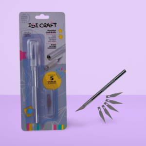 Cortante de precisión ibi craft cuerpo de aluminio c/5 hojas