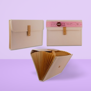 Carpeta c/13 divisiones a4 ibi craft/ simil cuero