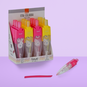 Brw resaltador retractil en cinta neon
