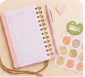 Agenda, planificador y stickers